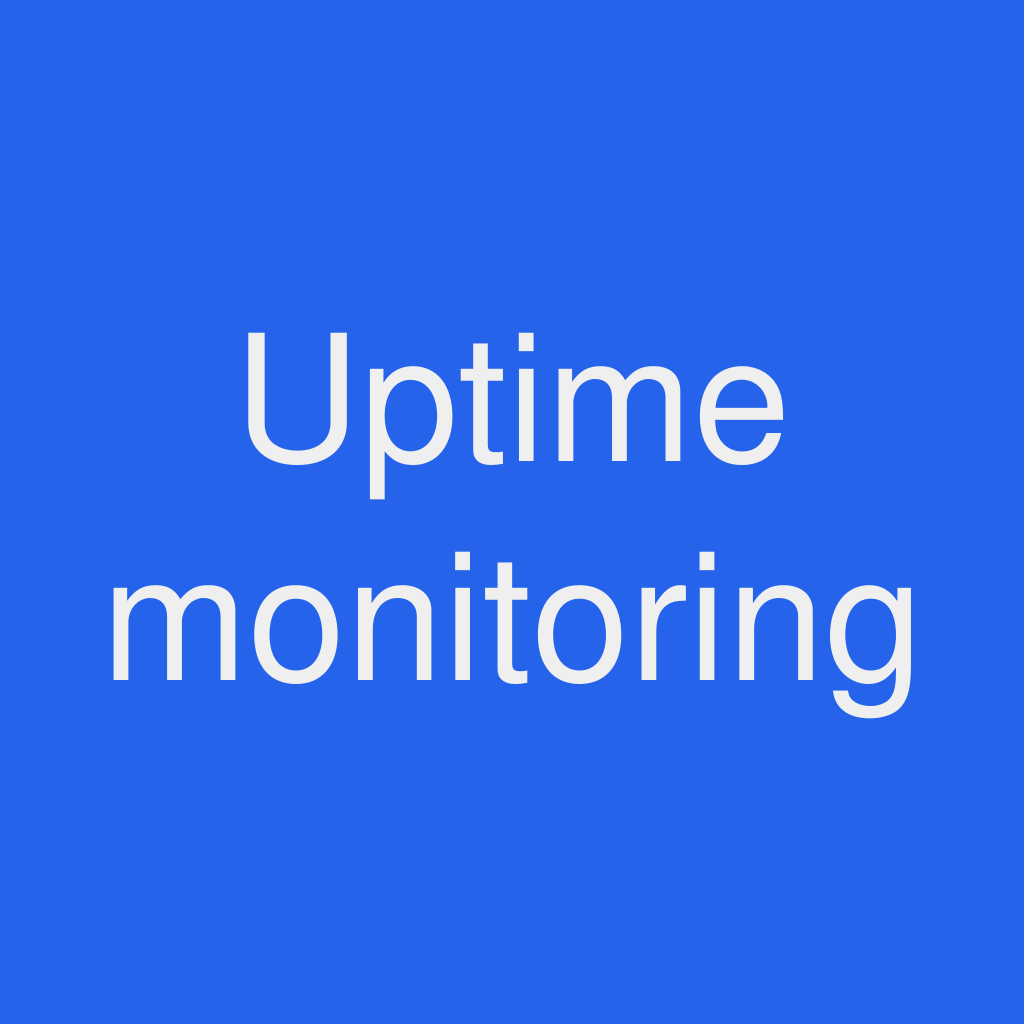 Uptime & SSL monitoring